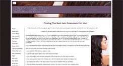 Desktop Screenshot of ibremyhairextensions.com